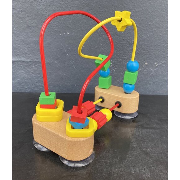 Melissa and Doug My First Bead Maze Baby Toddler Toy - Picture 3 of 11